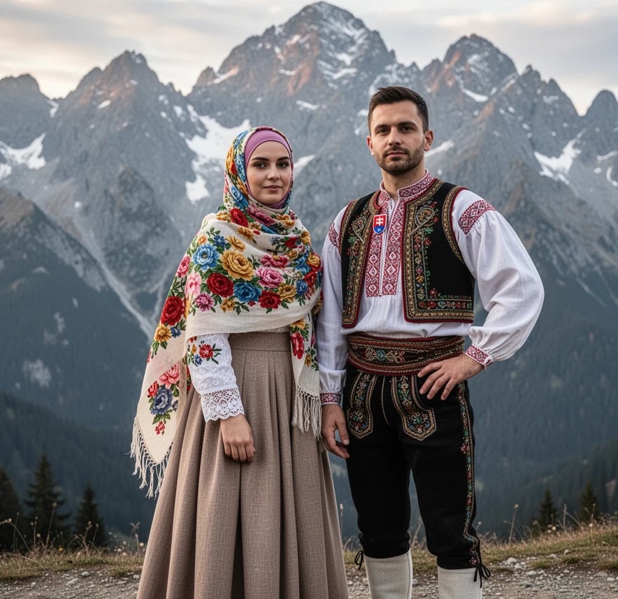 Slovak moslim, Slovenka moslimka, islam Slovak moslim, Slovenka moslimka, islam