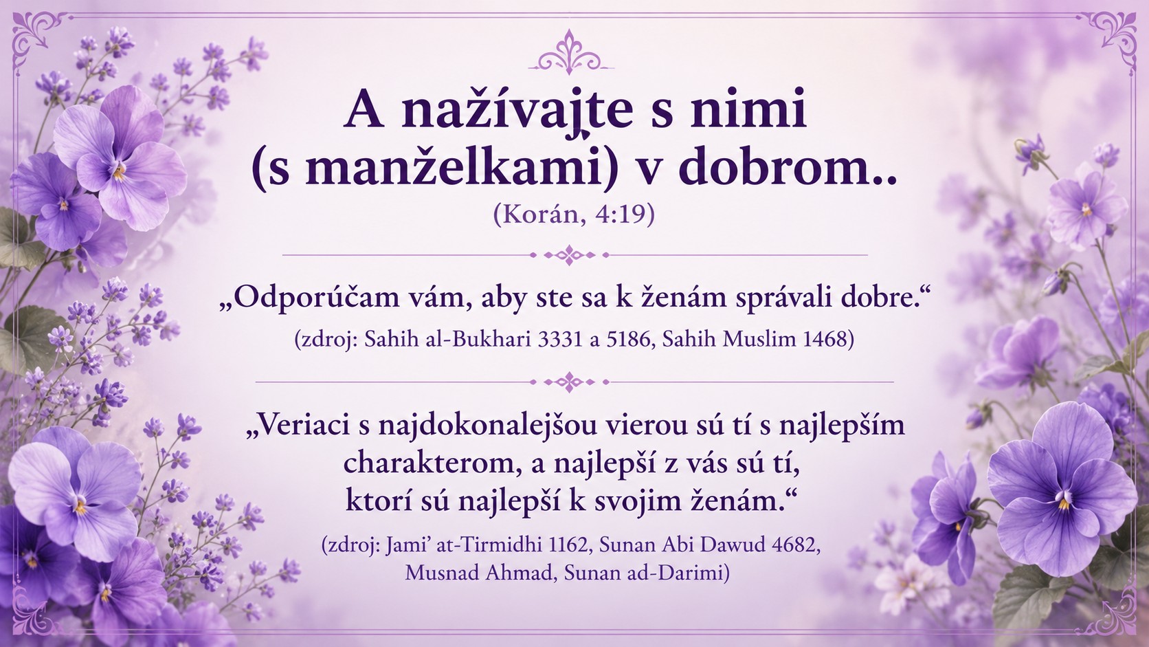 Korán, 4:19, Korán