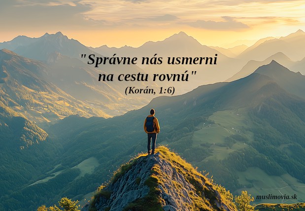 Správne usmernenie, Korán
