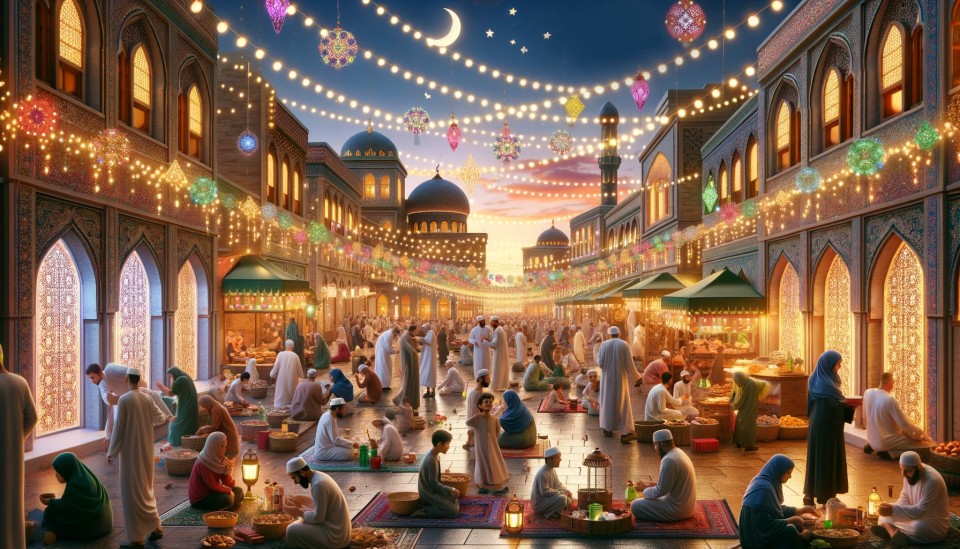 Ramadan, obr. generovaný AI