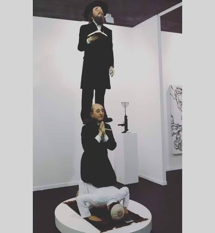 Žid, kresťan a muslim, Madrid Žid, kresťan a muslim, Madrid