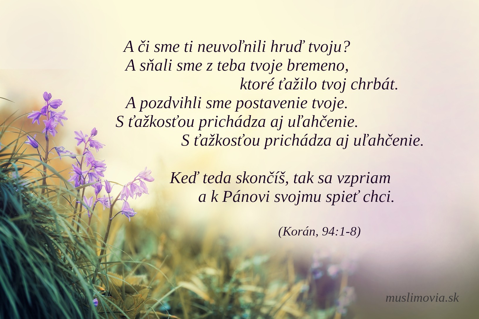životná skúška, islam