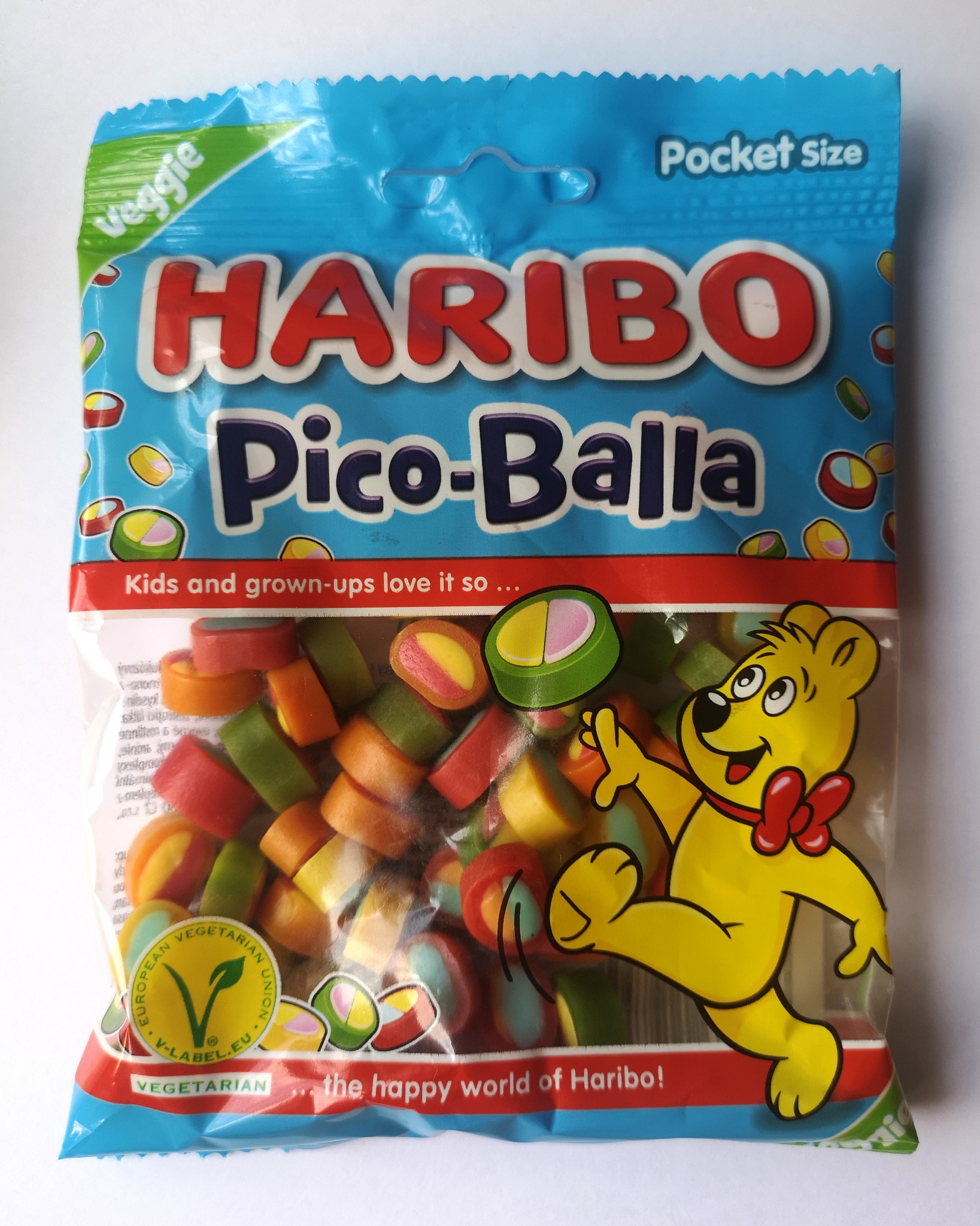 Haribo die Schumpfe, vegánske želé cukríky