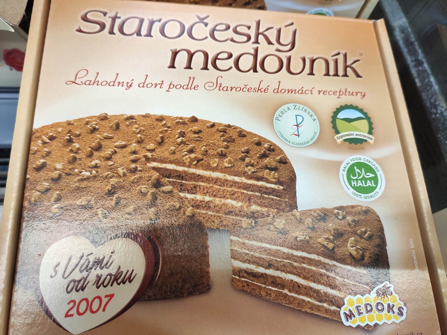 Staročeský medovník, halal