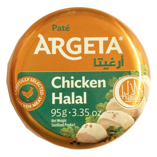 hydinová paštéta Argeta, halal hydinová paštéta Argeta, halal