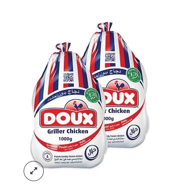 Mrazené kurča DOUX, halal Mrazené kurča DOUX, halal