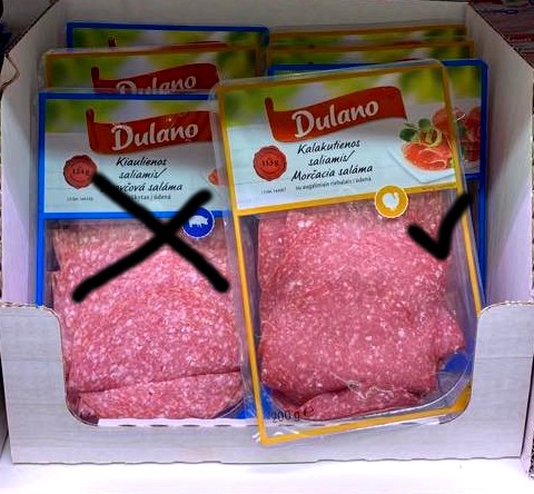 morčacia saláma Dulano morčacia saláma Dulano