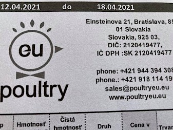 chladené kuracie mäso EU Poultry s.r.o, halal chladené kuracie mäso EU Poultry s.r.o, halal