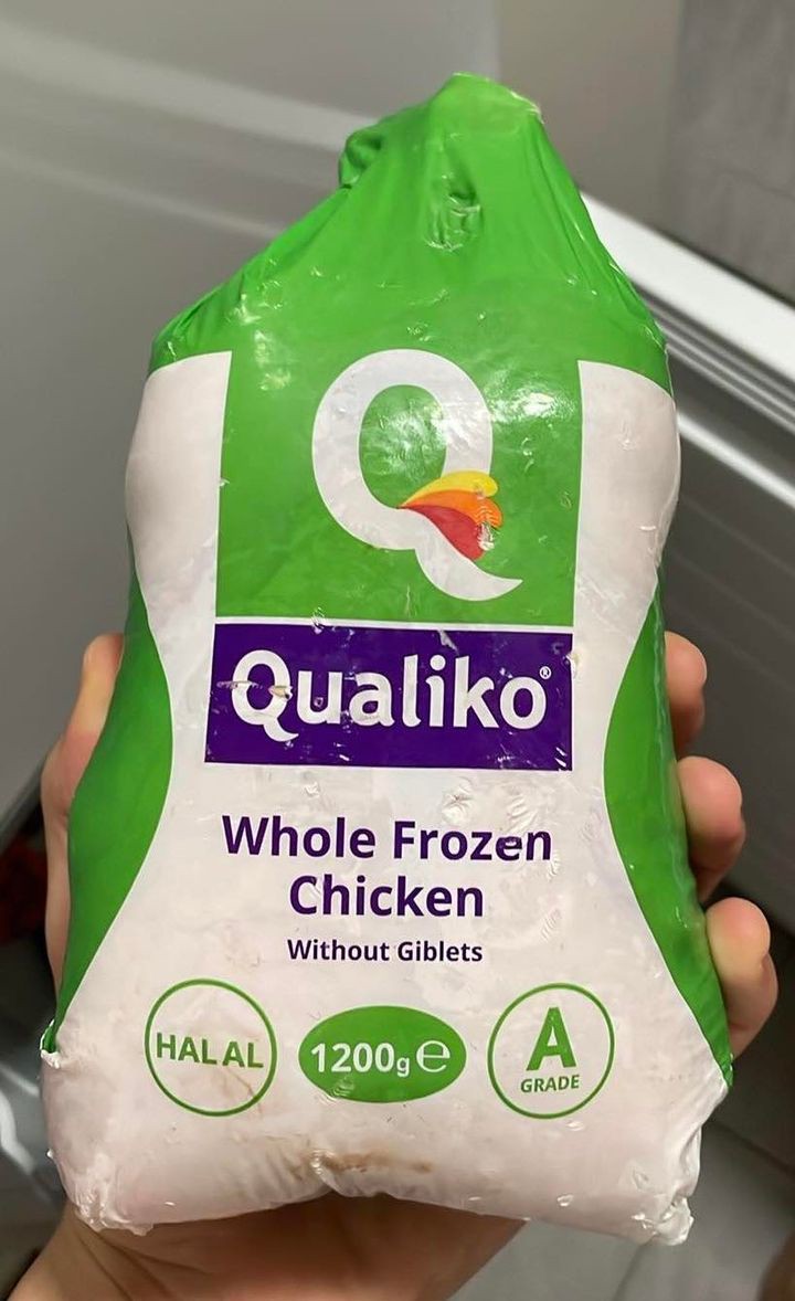 mrazené kurča Qualiko, halal mrazené kurča Qualiko, halal