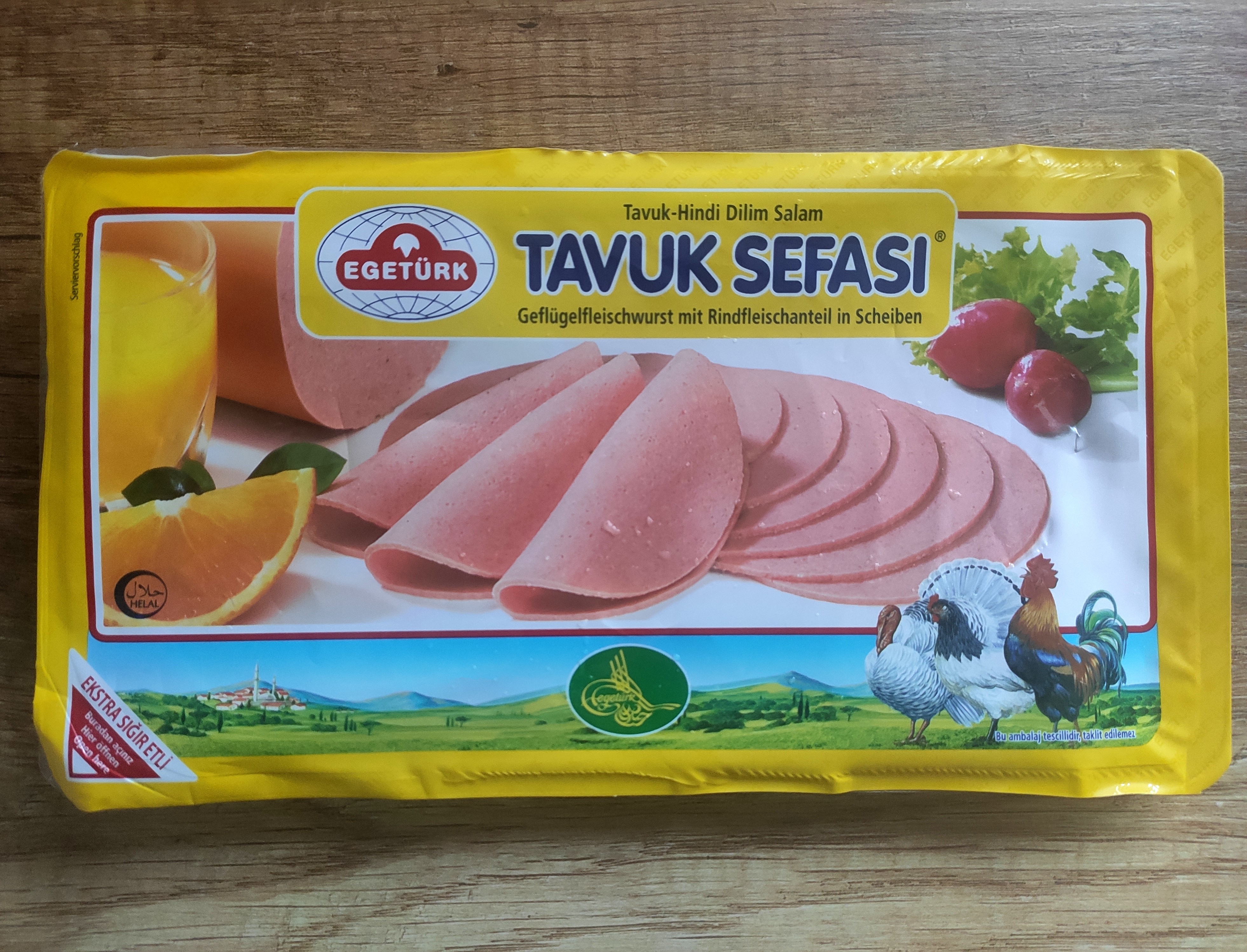 hydinový halal nárez TAVUK SEFASI hydinový halal nárez TAVUK SEFASI