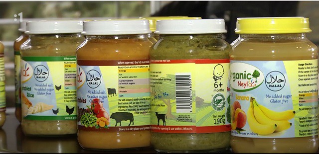 detské príkrmy Novofruct, halal