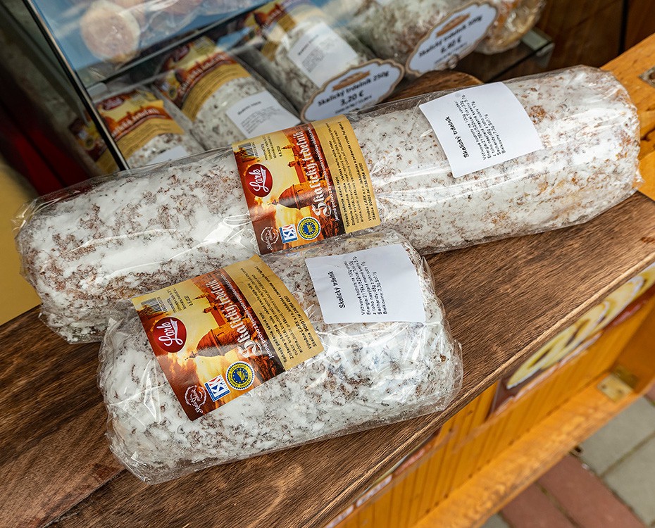 Skalický trdelník, bravčová masť