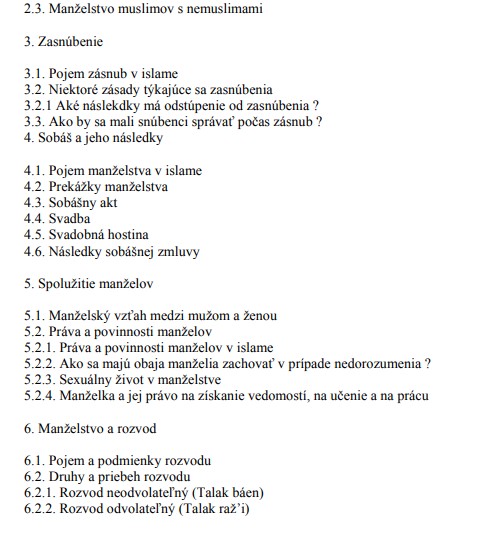 Manželstvo v islame