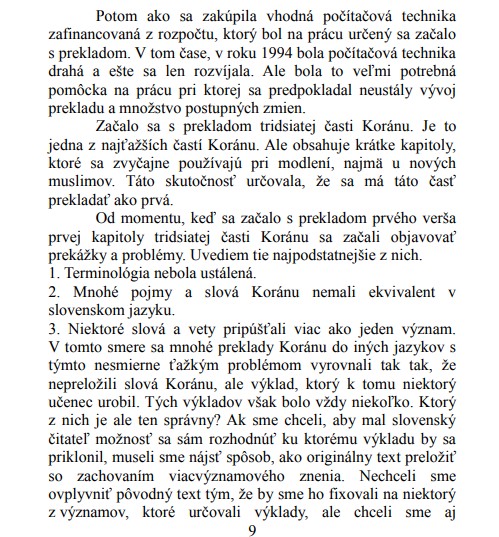 Ako sme prekladali Korán do slovenského jazyka