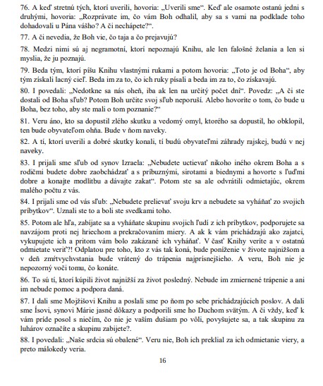 Korán v slovenskom jazyku