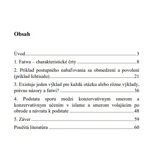Fatwa a právne stanoviská