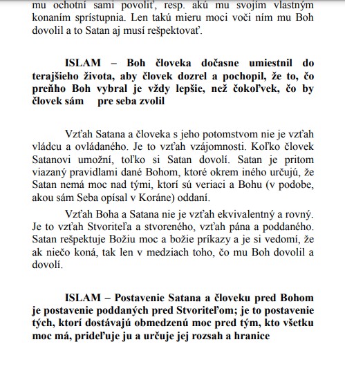 Islam podstata náboženstva