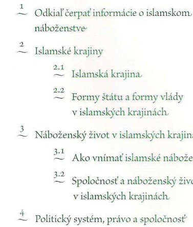 Politický systém a náboženská sloboda podľa islamského náboženstva